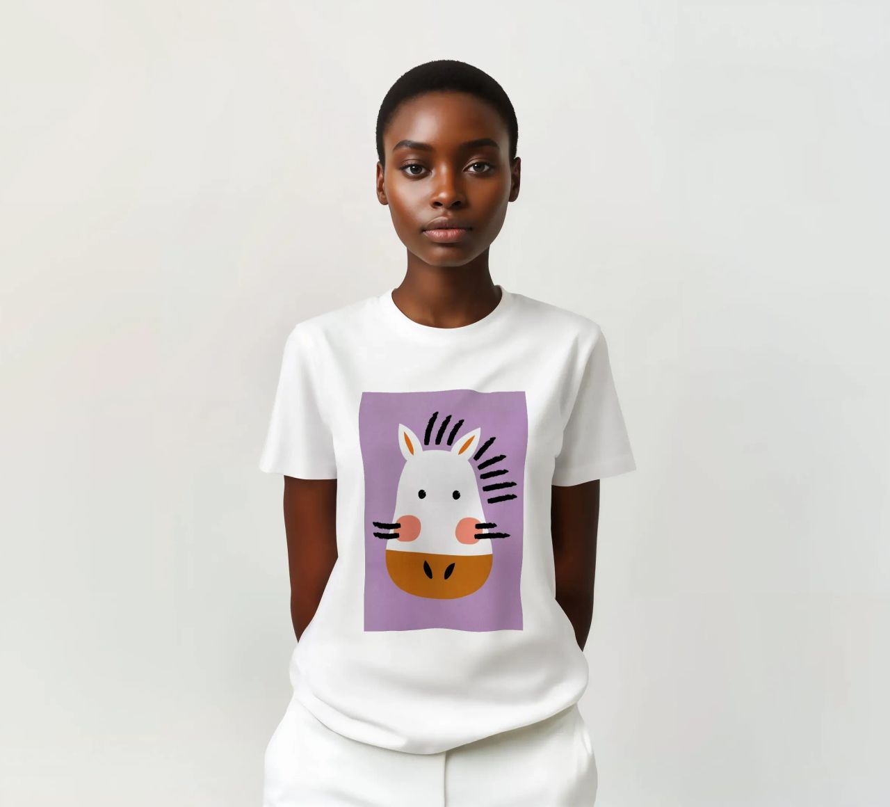 Ziggy the Zebra t-shirt da Little Flourishes