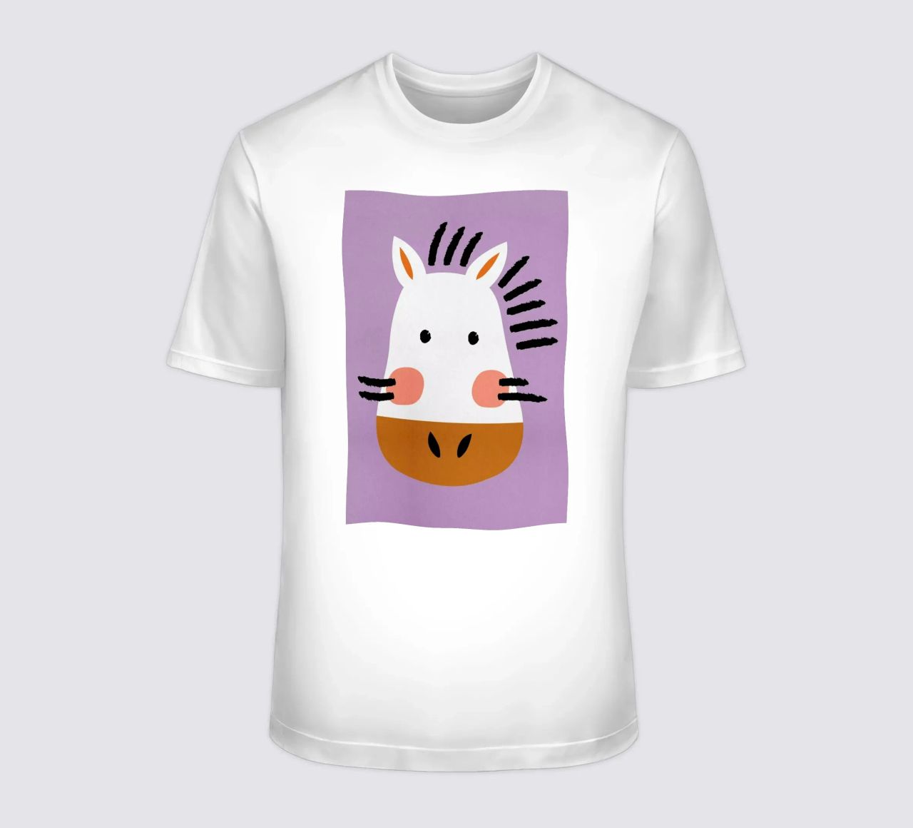 Ziggy the Zebra t-shirt da Little Flourishes