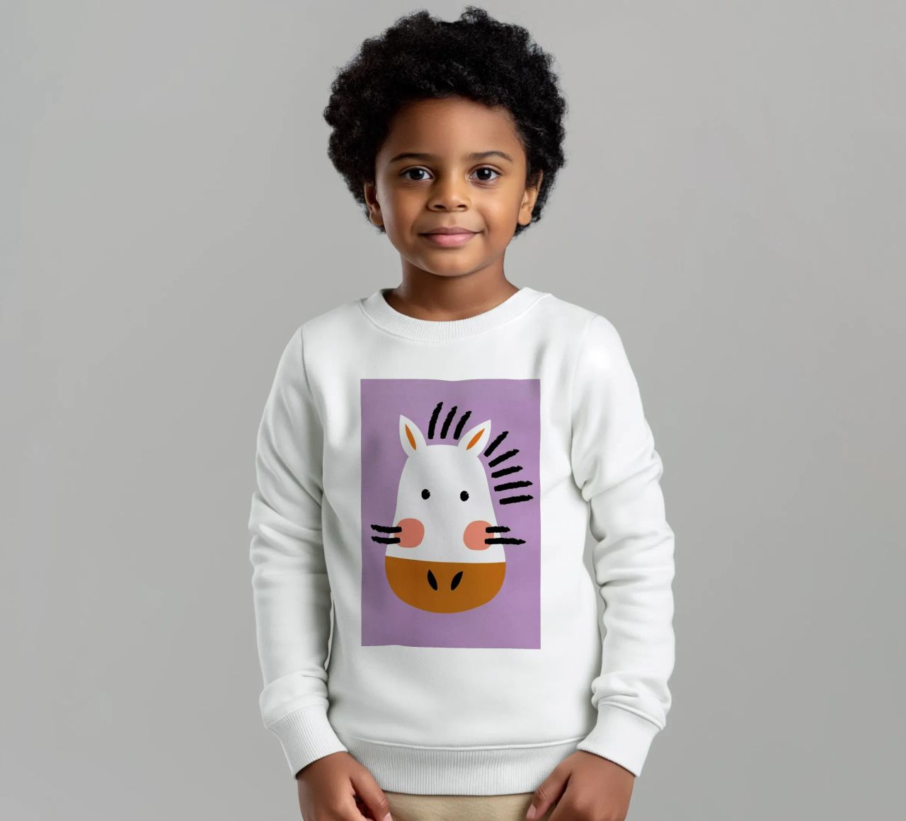 Ziggy the Zebra felpa bambino da Little Flourishes