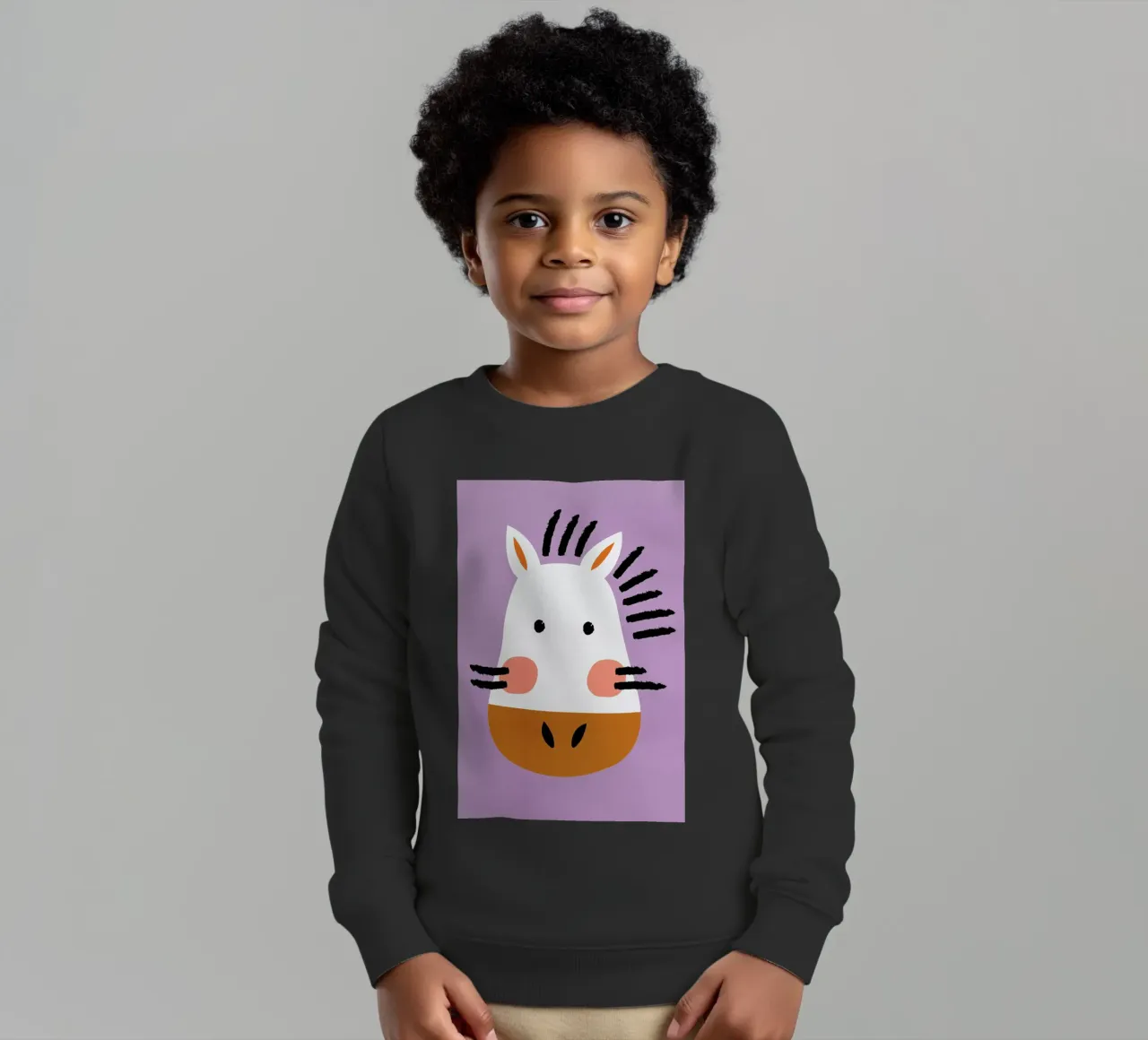 Ziggy the Zebra felpa bambino da Little Flourishes