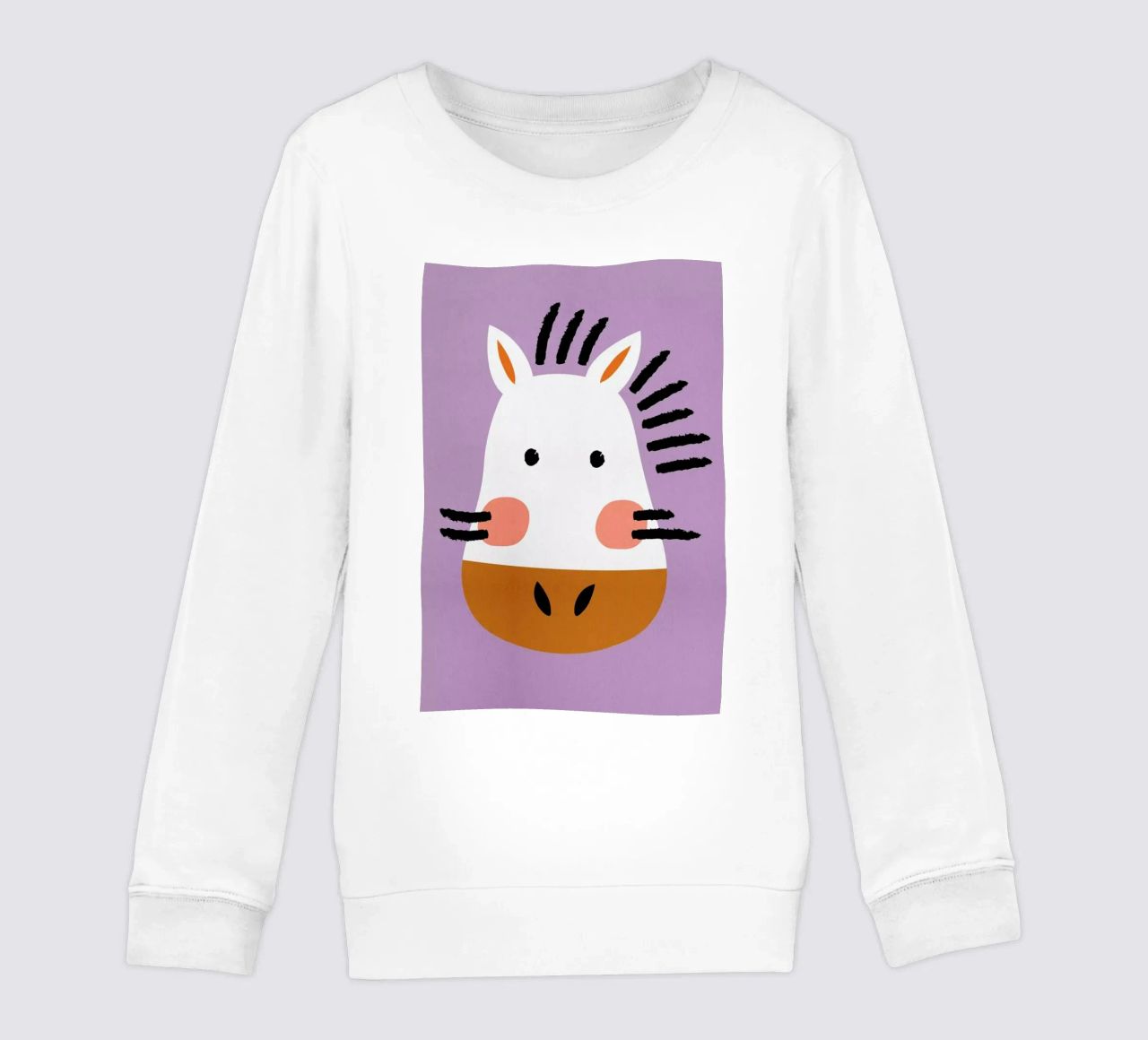 Ziggy the Zebra felpa bambino da Little Flourishes