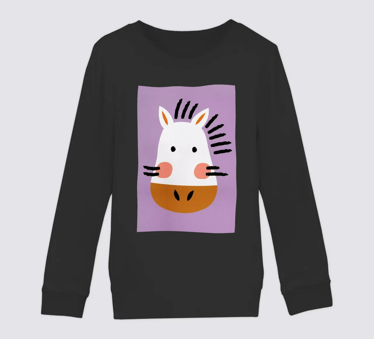 Ziggy the Zebra felpa bambino da Little Flourishes