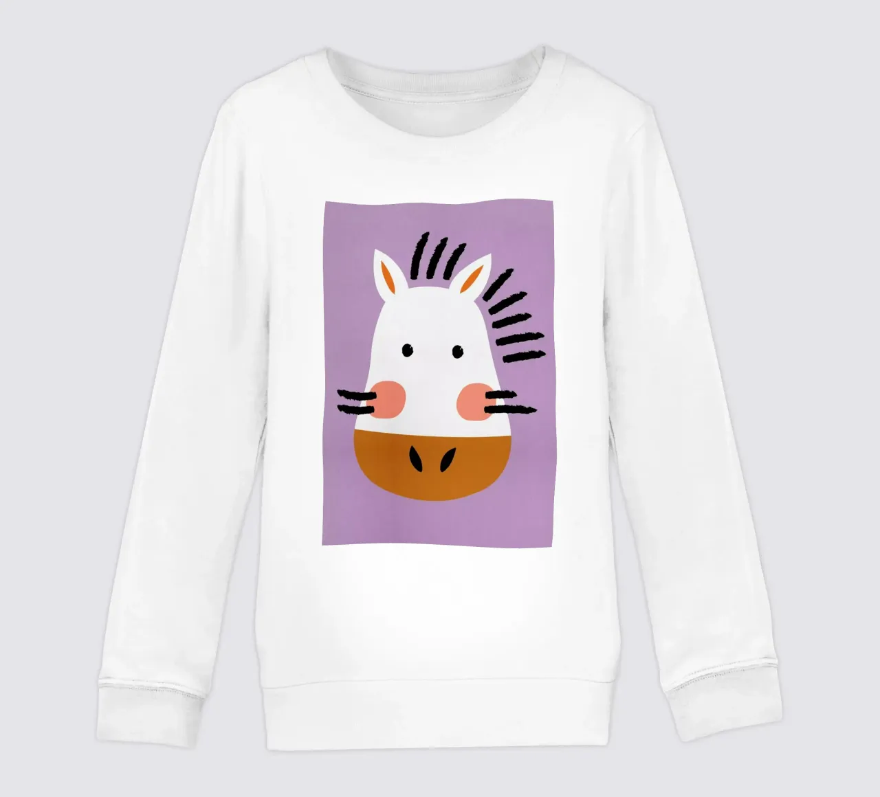 Ziggy the Zebra felpa bambino da Little Flourishes