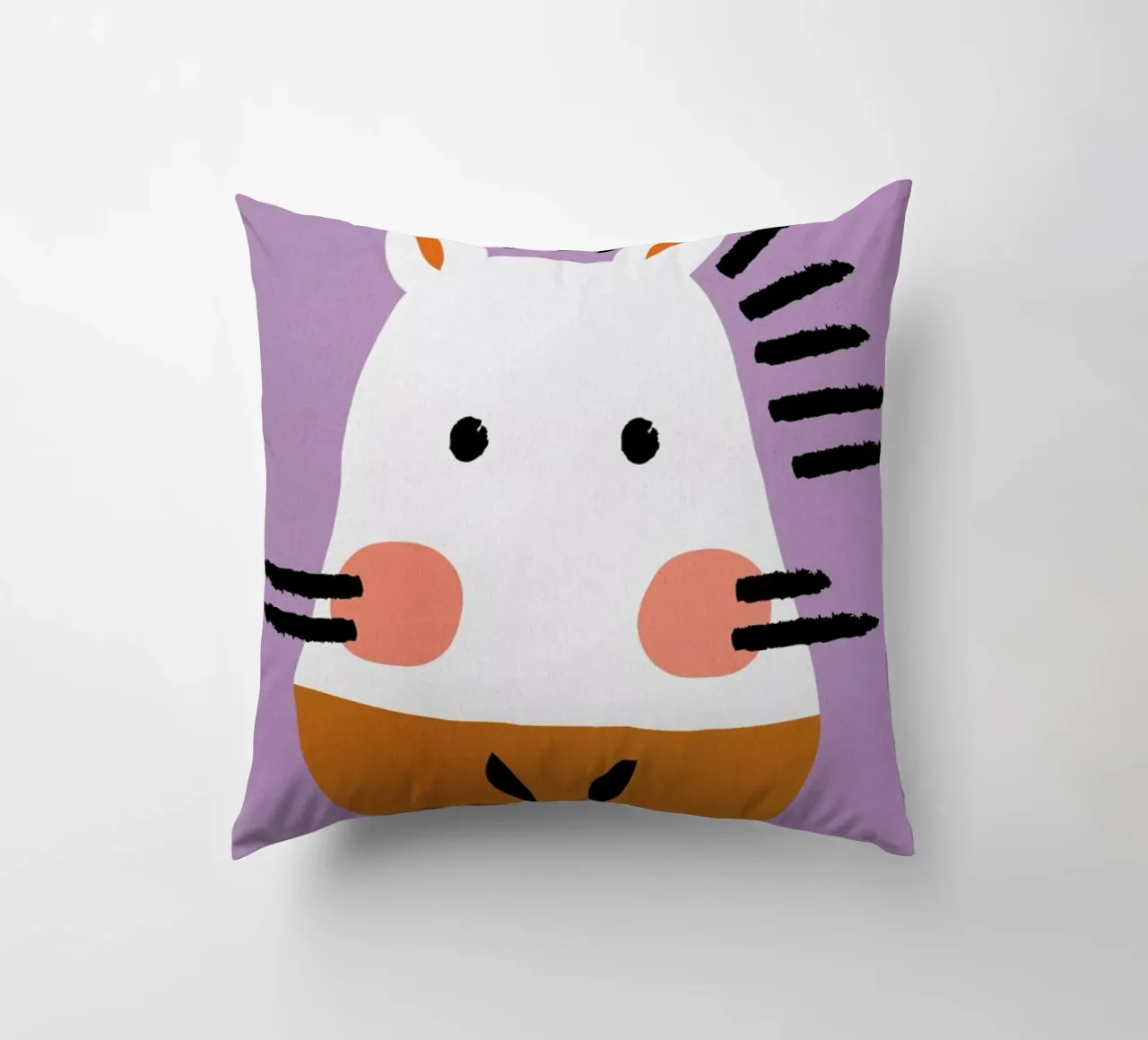 Ziggy the Zebra cuscino da Little Flourishes