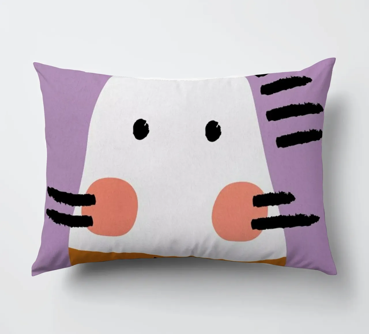 Ziggy the Zebra Kissen von Little Flourishes