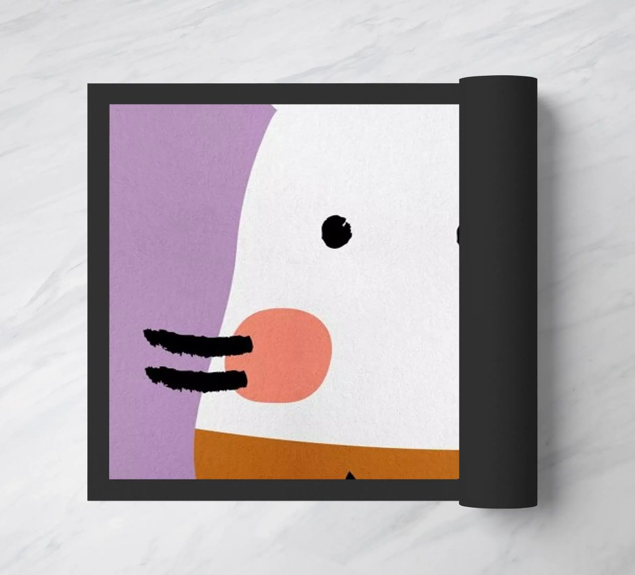 Ziggy the Zebra paillasson de Little Flourishes