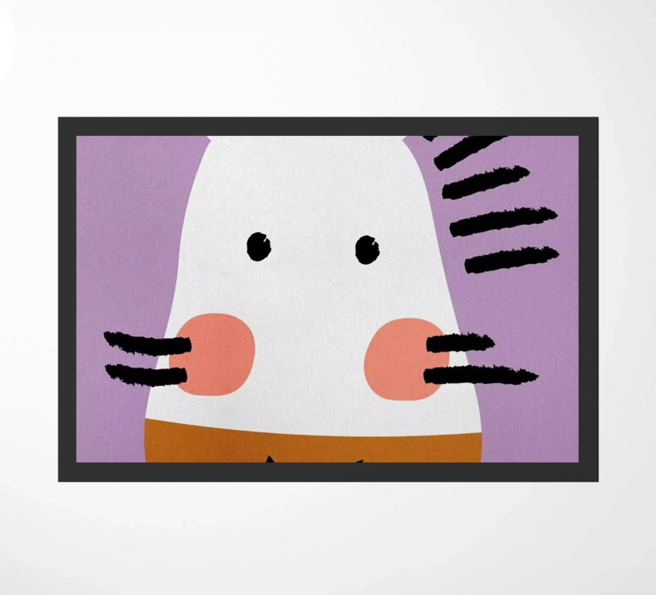 Ziggy the Zebra paillasson de Little Flourishes