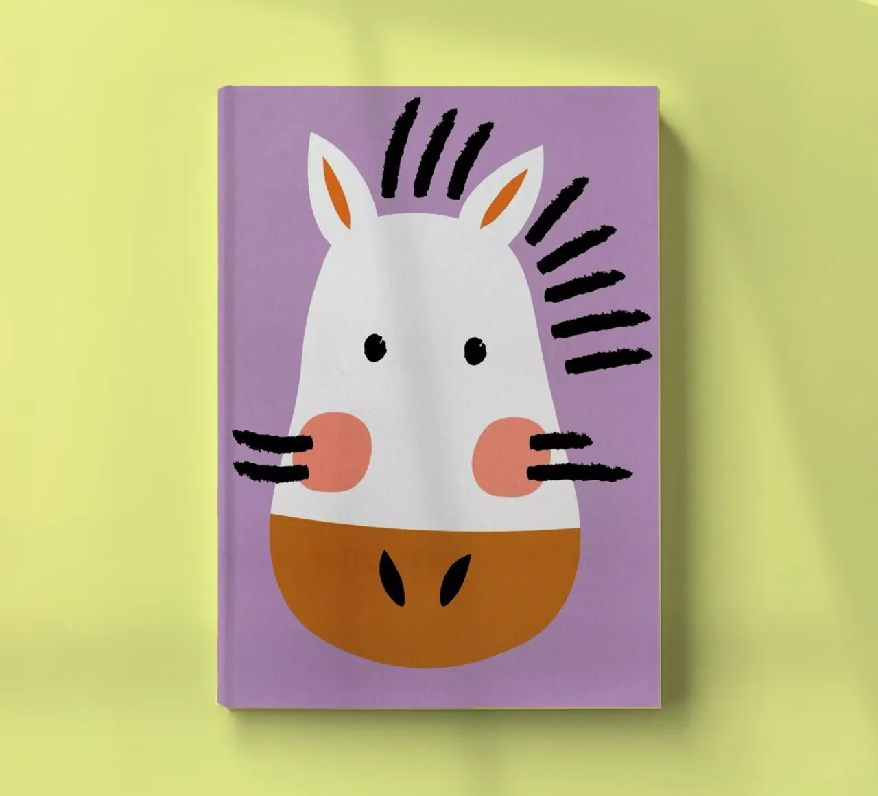 Ziggy the Zebra carnet de notes de Little Flourishes