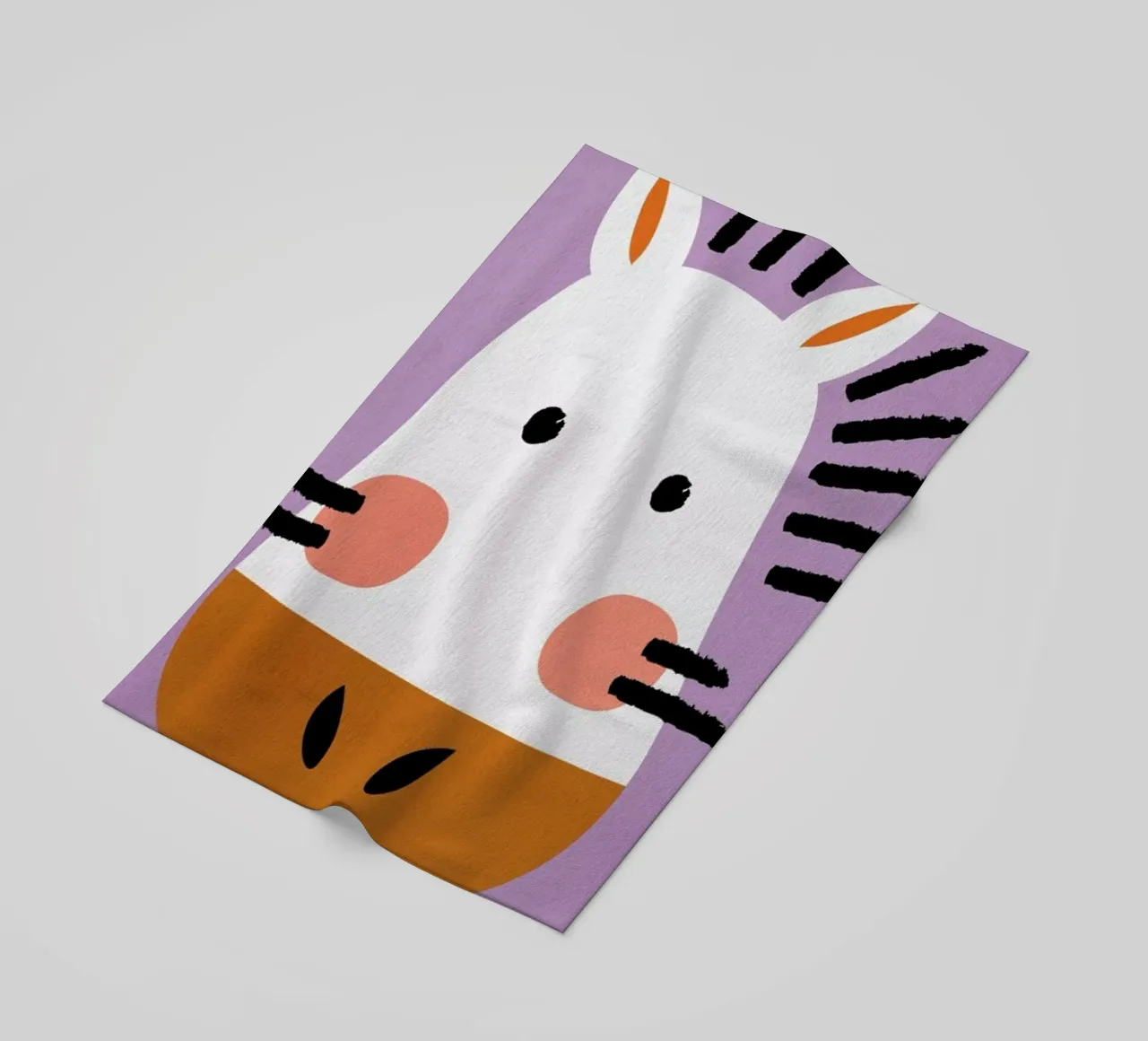 Ziggy the Zebra telo mare da Little Flourishes