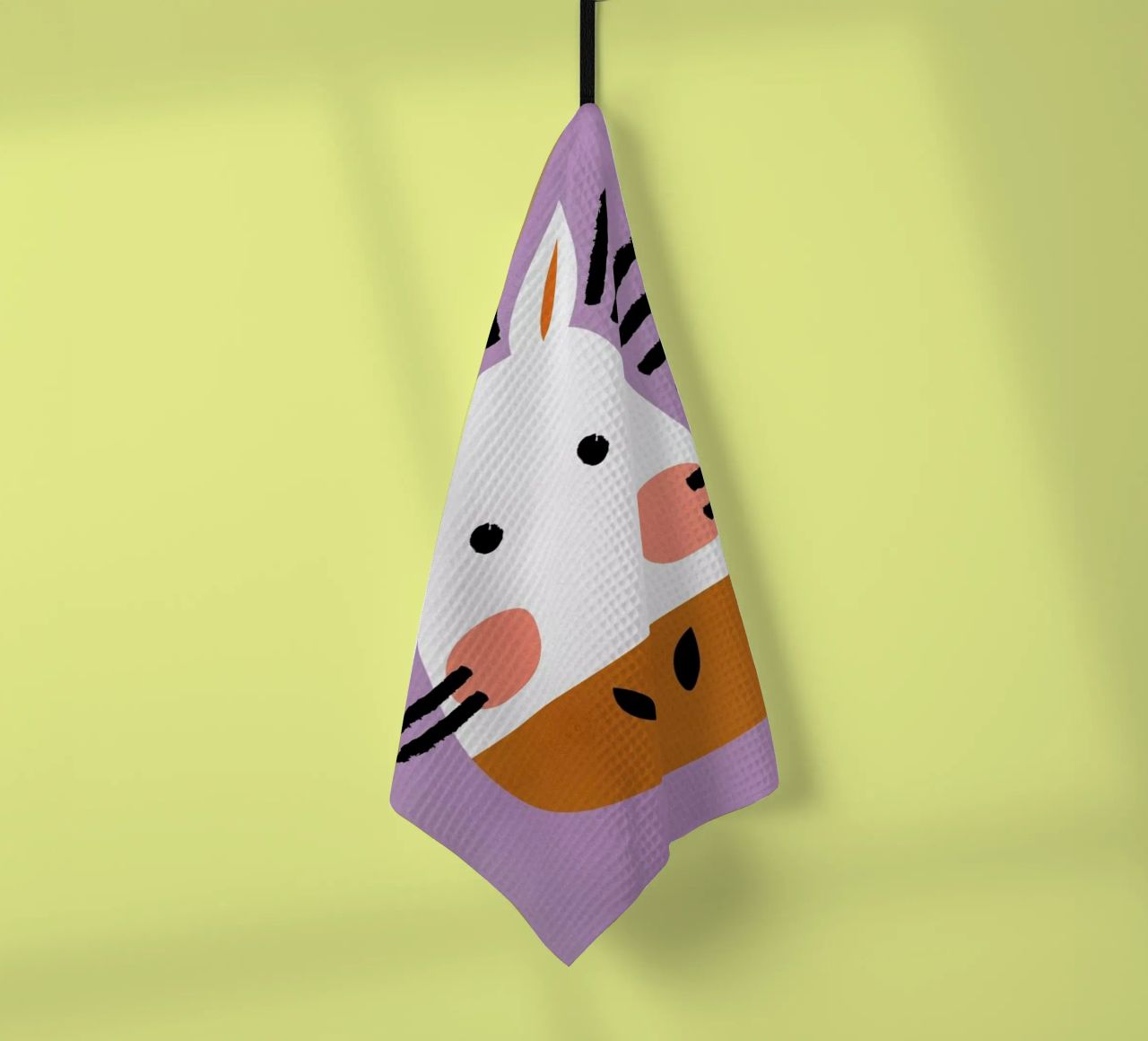 Ziggy the Zebra torchon de Little Flourishes