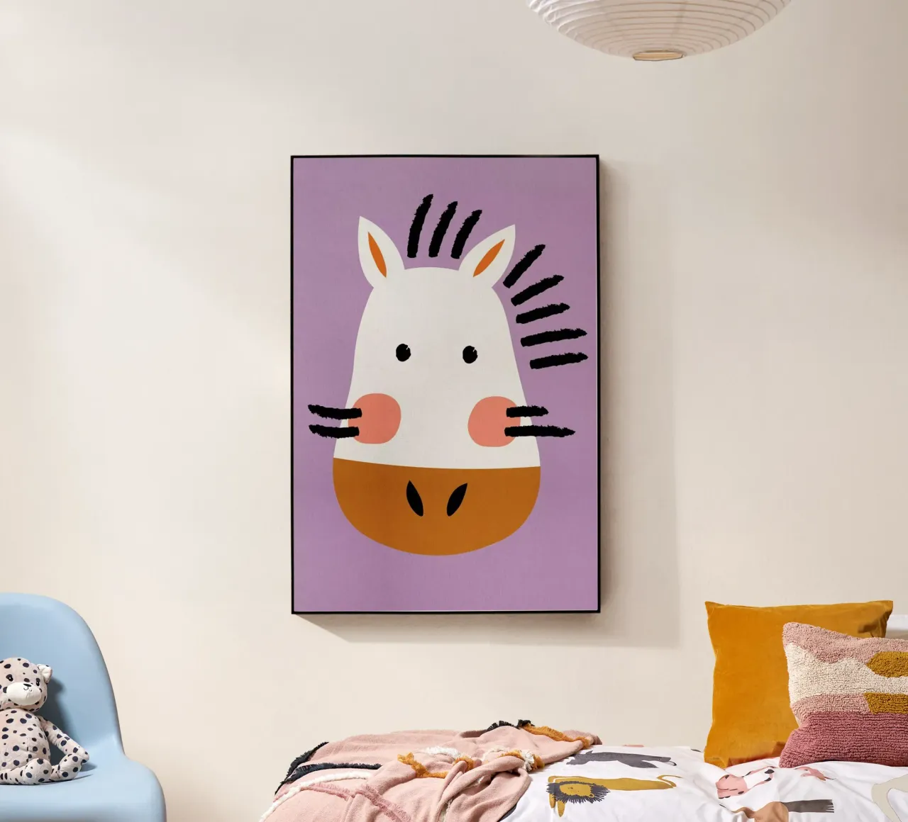 Ziggy the Zebra plexiglass da Little Flourishes