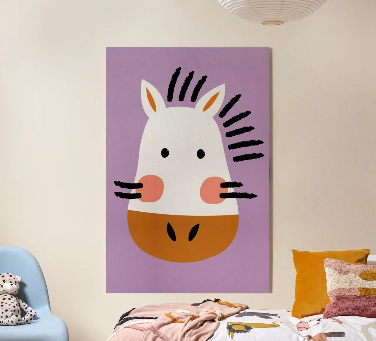 Ziggy the Zebra plexiglass da Little Flourishes