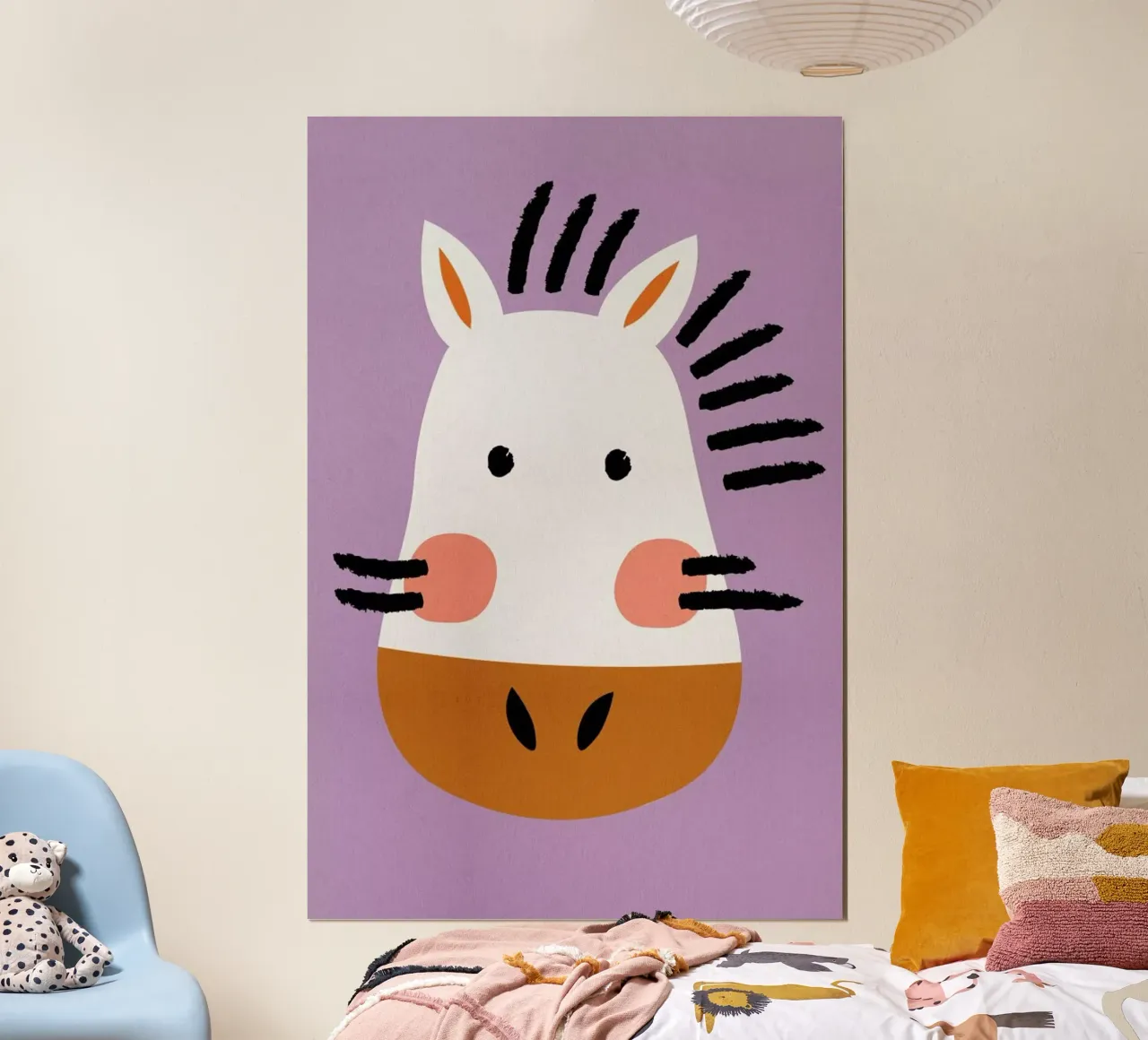 Ziggy the Zebra carta hahnemühle da Little Flourishes