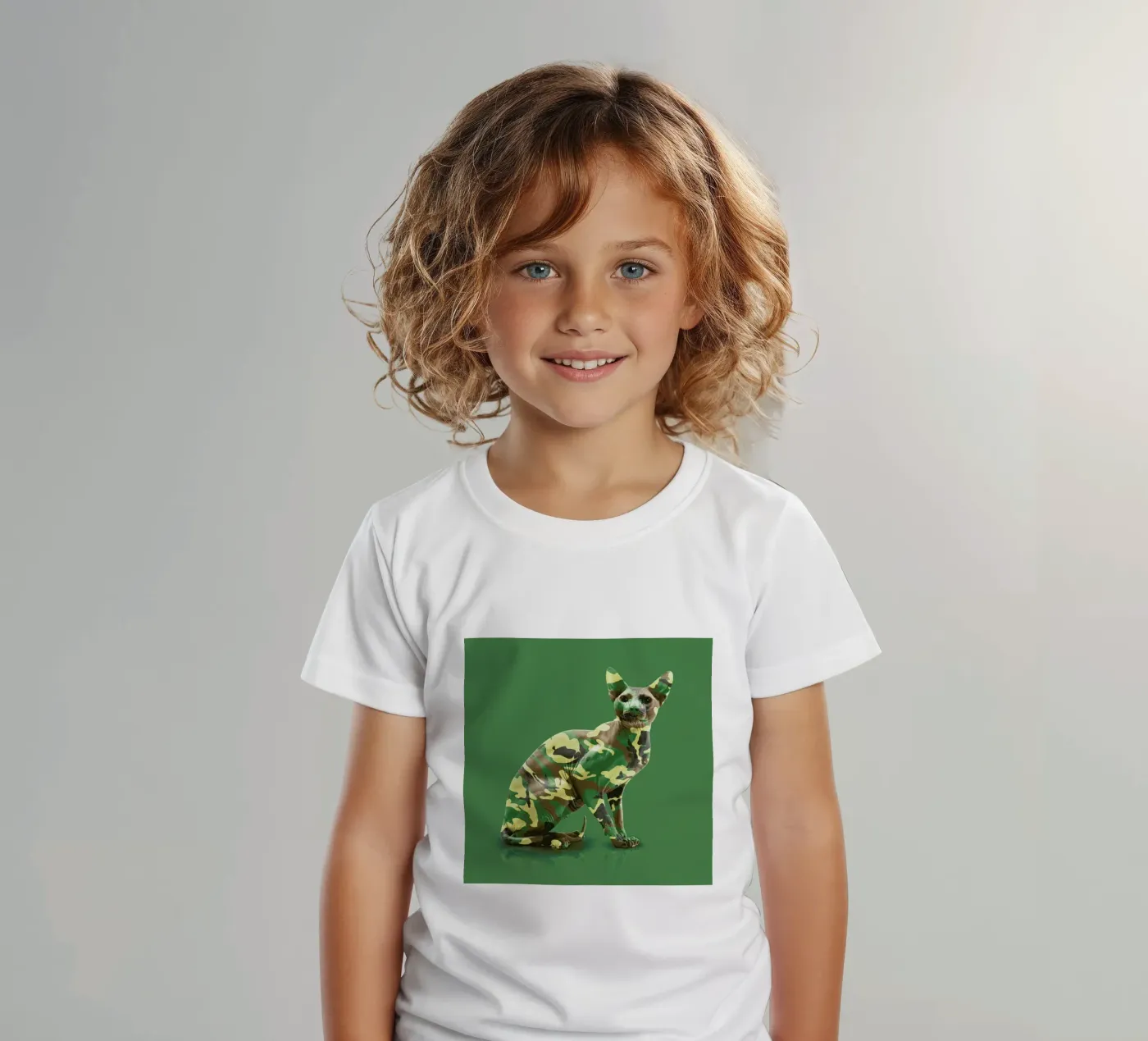 Camoucat t-shirt bambini da suckertom