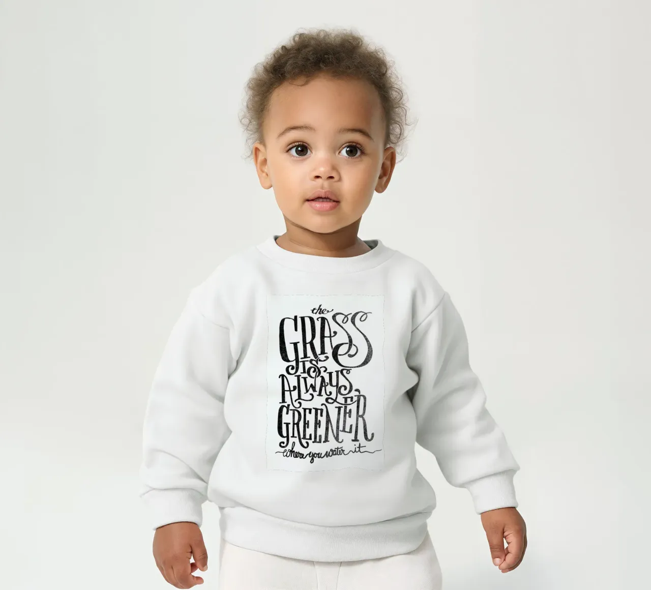 the grass is always greener felpa neonato da Matthew Taylor Wilson