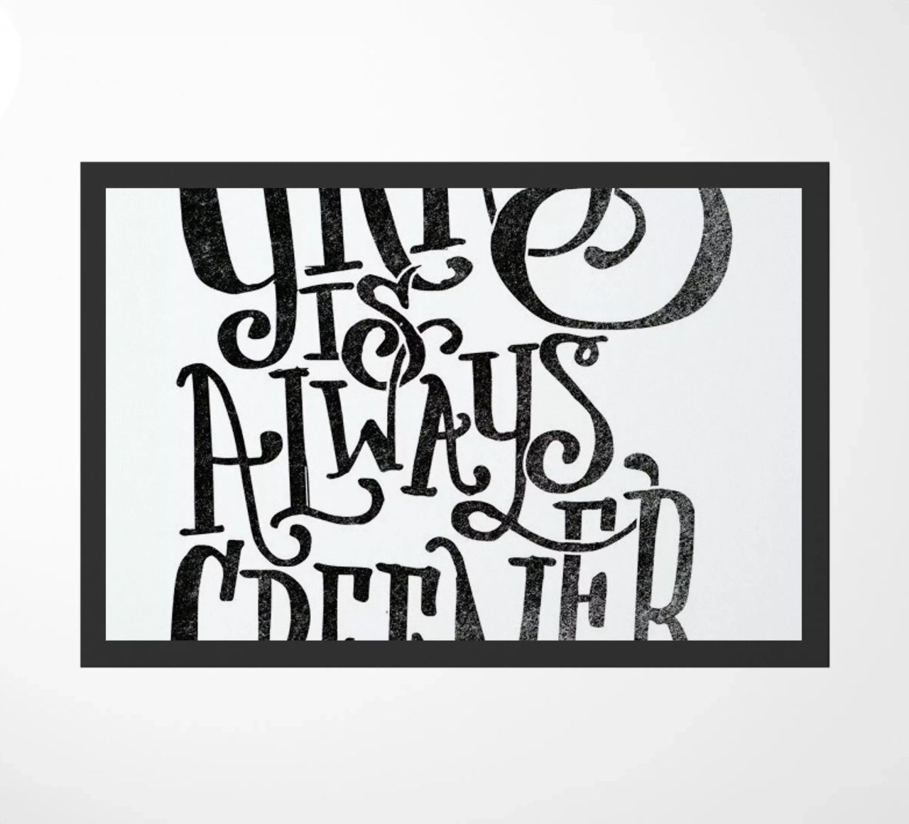 the grass is always greener zerbino da Matthew Taylor Wilson