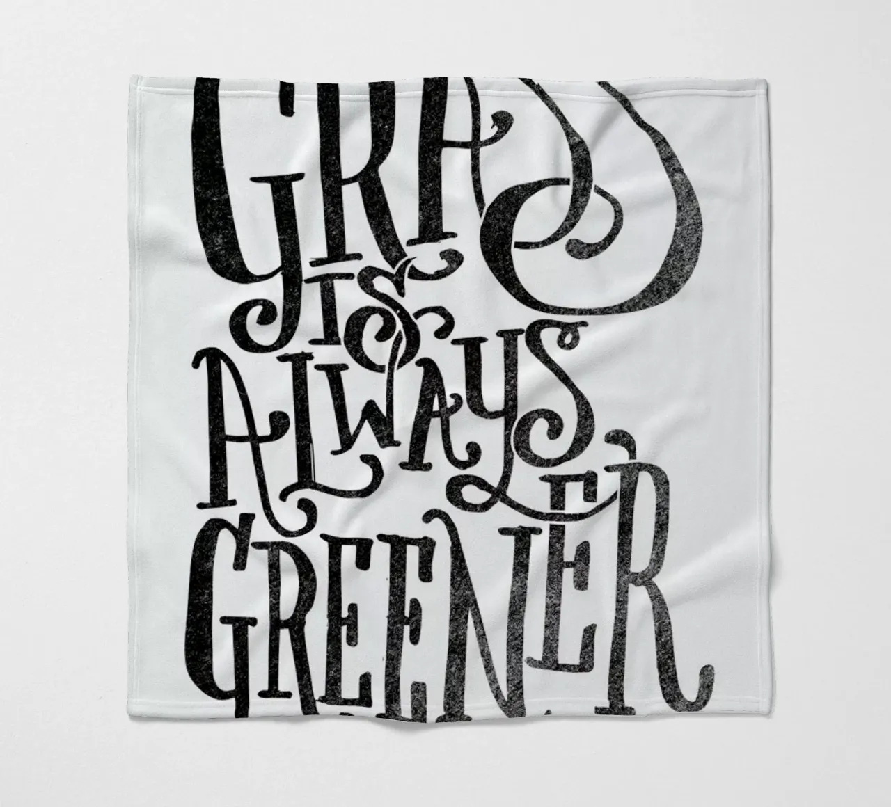 the grass is always greener coperta in pile da Matthew Taylor Wilson