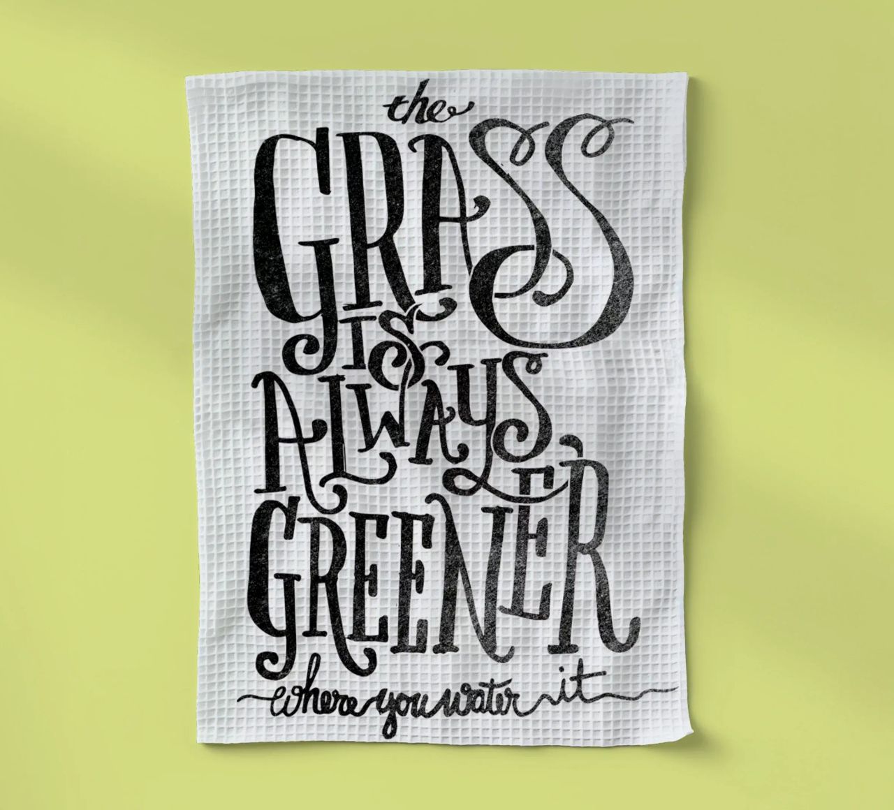 the grass is always greener canovaccio da cucina da Matthew Taylor Wilson