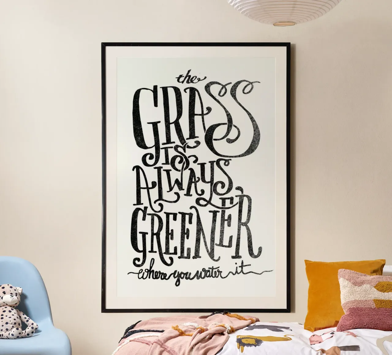 the grass is always greener carta hahnemühle da Matthew Taylor Wilson