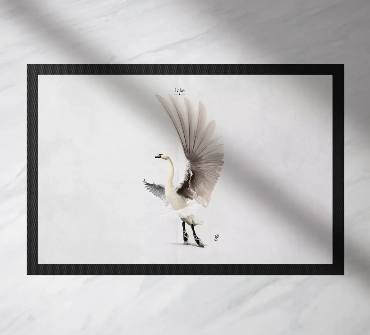 Lake (Titled) zerbino da Rob Art | Illustration