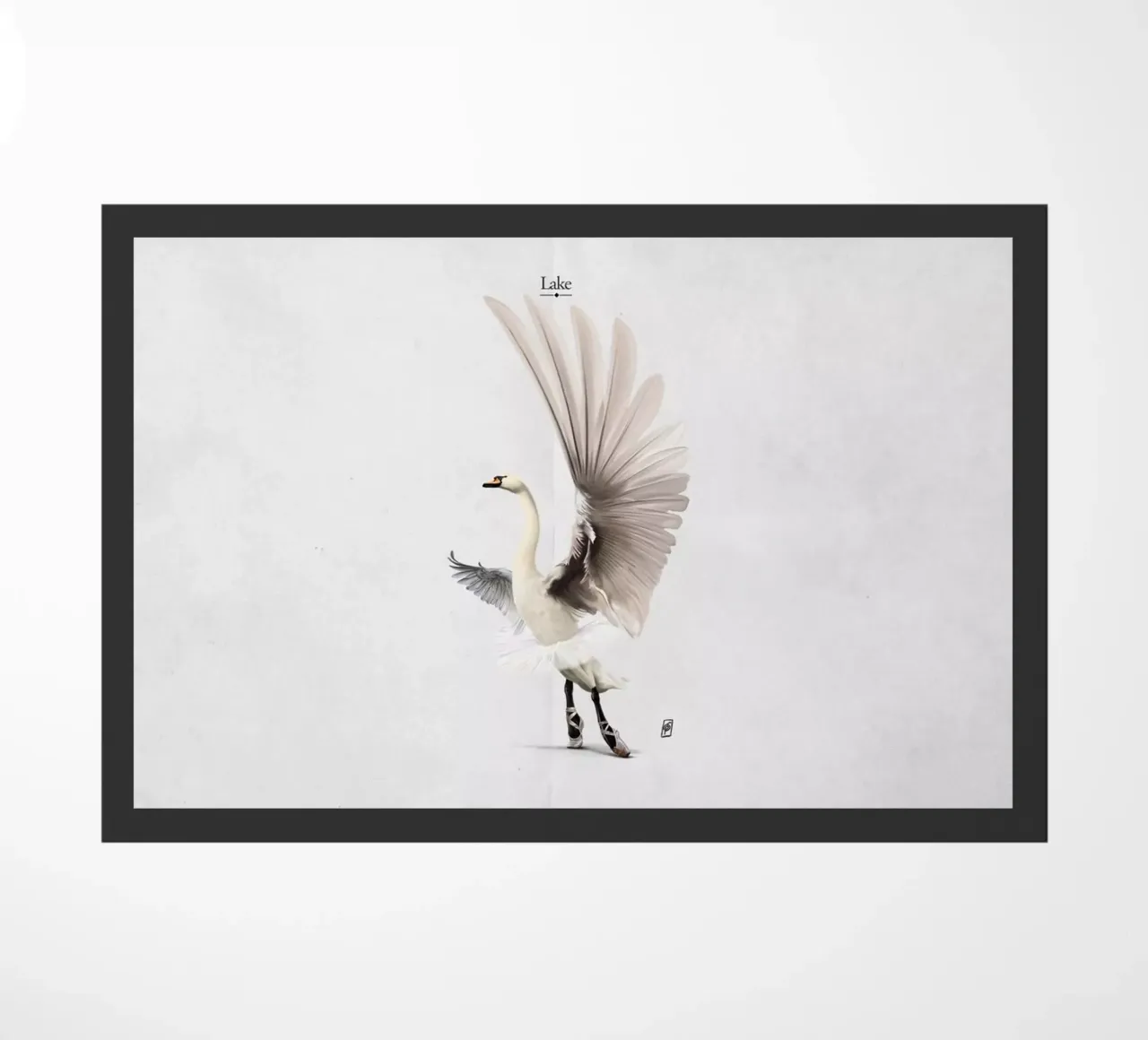 Lake (Titled) zerbino da Rob Art | Illustration