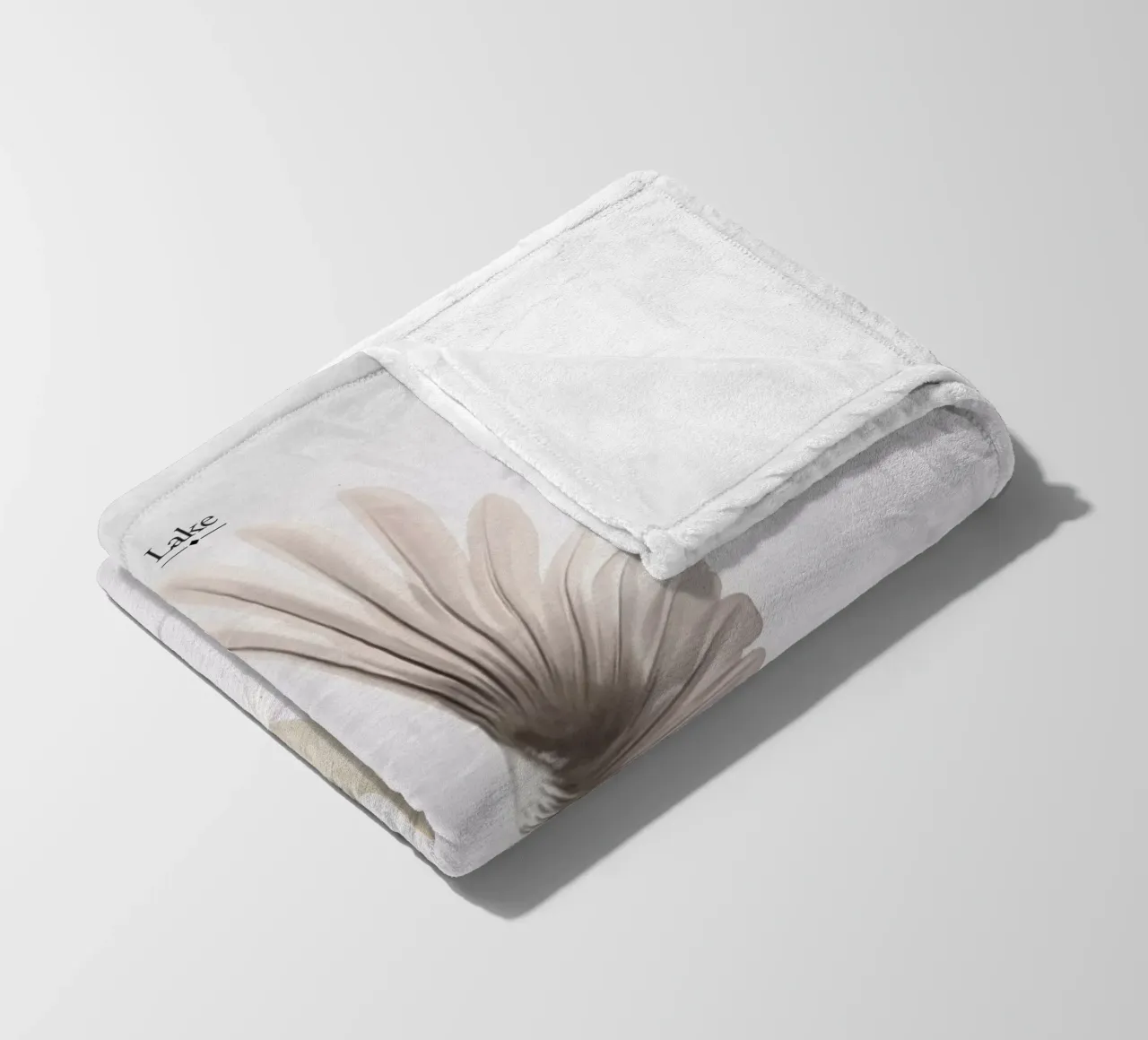 Lake (Titled) coperta in pile da Rob Art | Illustration