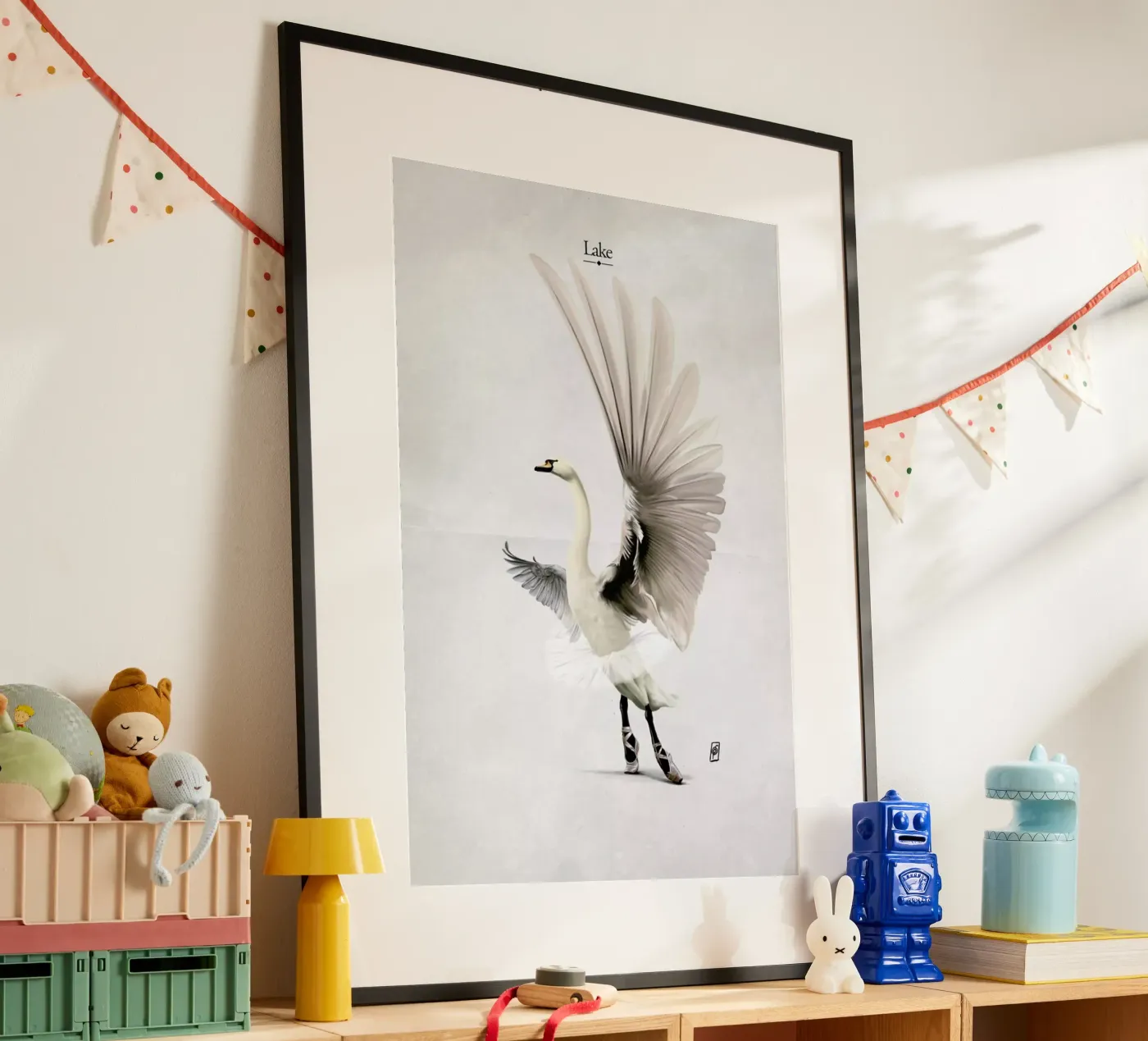 Lake (Titled) poster da Rob Art | Illustration