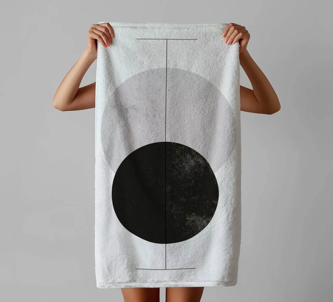 Geometry towel by STUDIO LEEMO