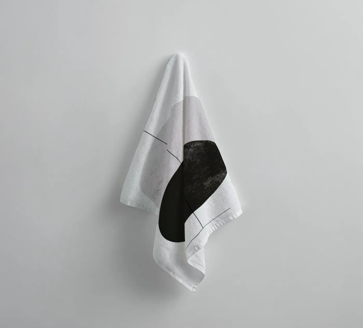 Geometry badhanddoek van STUDIO LEEMO