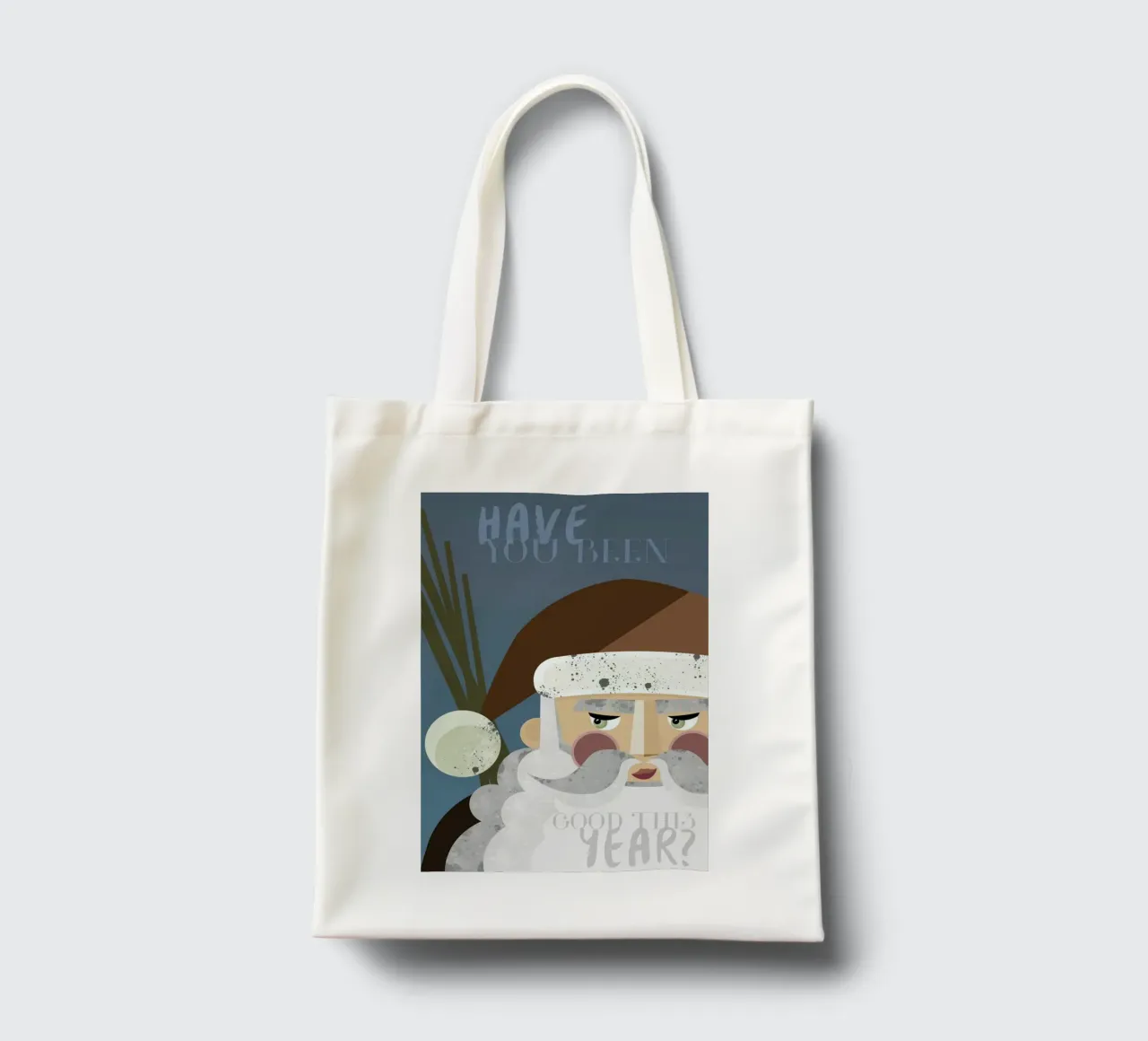 Santa tote bag by Sabrina Ziegenhorn