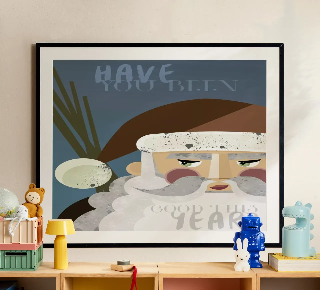 Santa poster da Sabrina Ziegenhorn