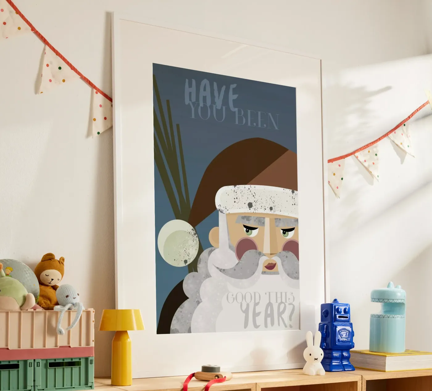 Santa poster de Sabrina Ziegenhorn