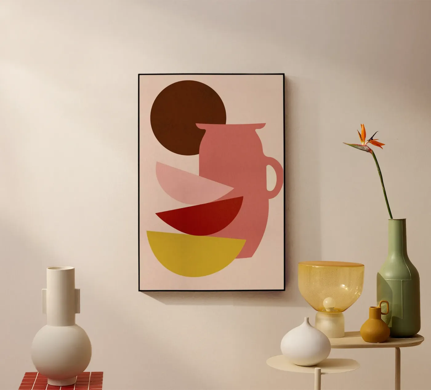 Vase Acryl-Glas von Pure