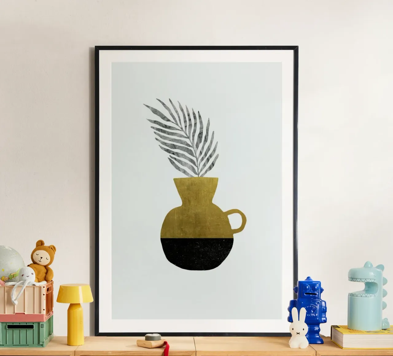 Urban Vases No. 7 poster con telaio in plastica da typealive