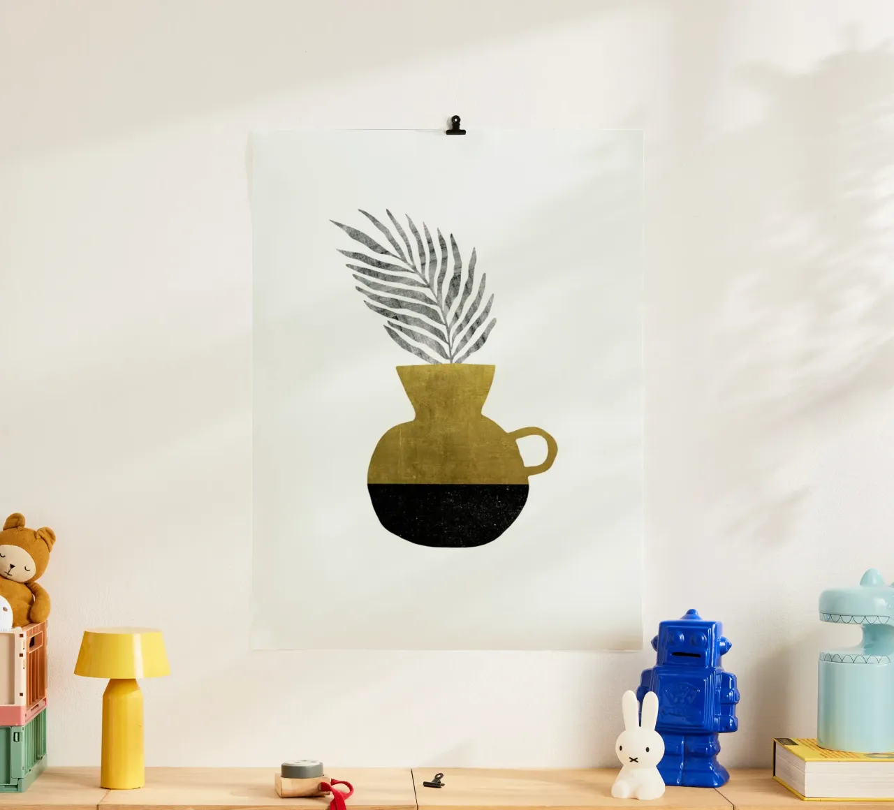 Urban Vases No. 7 poster con telaio in plastica da typealive