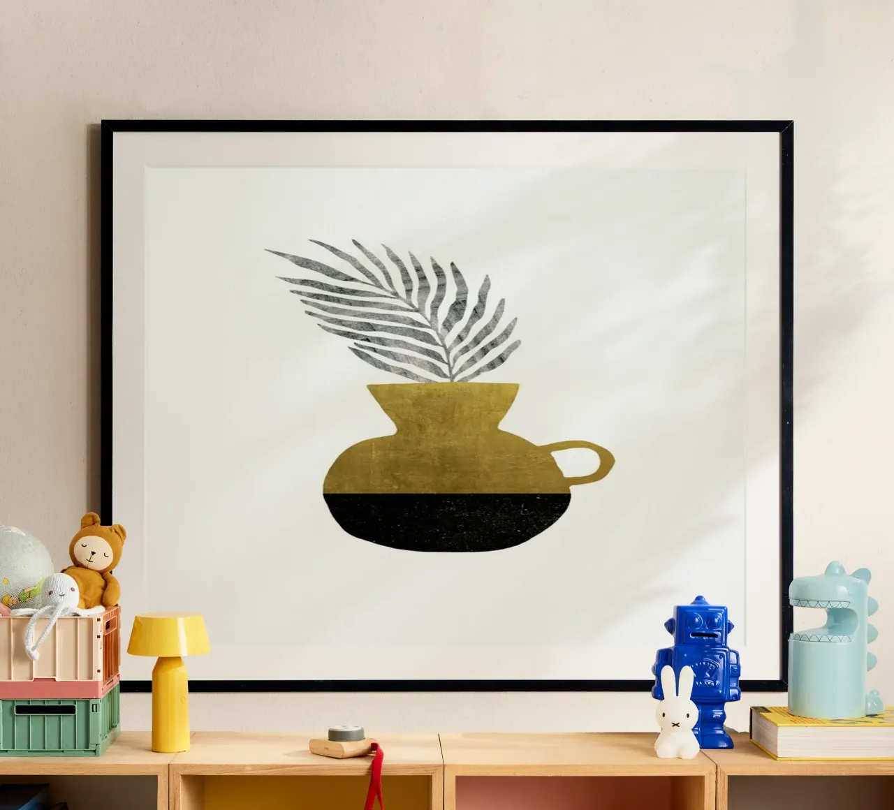 Urban Vases No. 7 poster con telaio in plastica da typealive