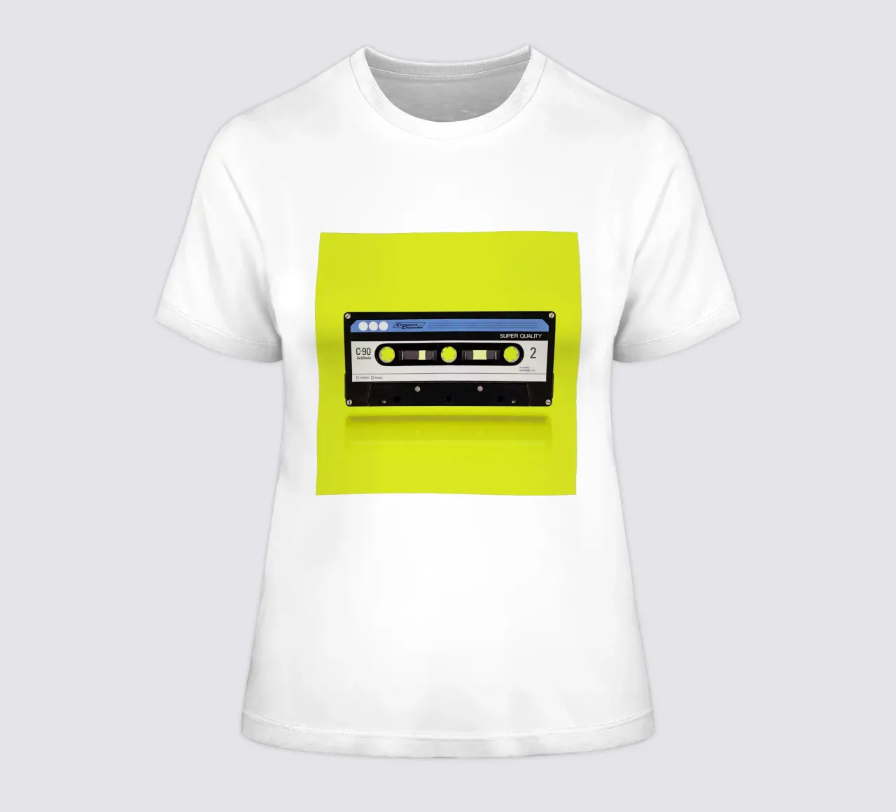 Cassette 3.0 t-shirt ajusté pour femmes de suckertom