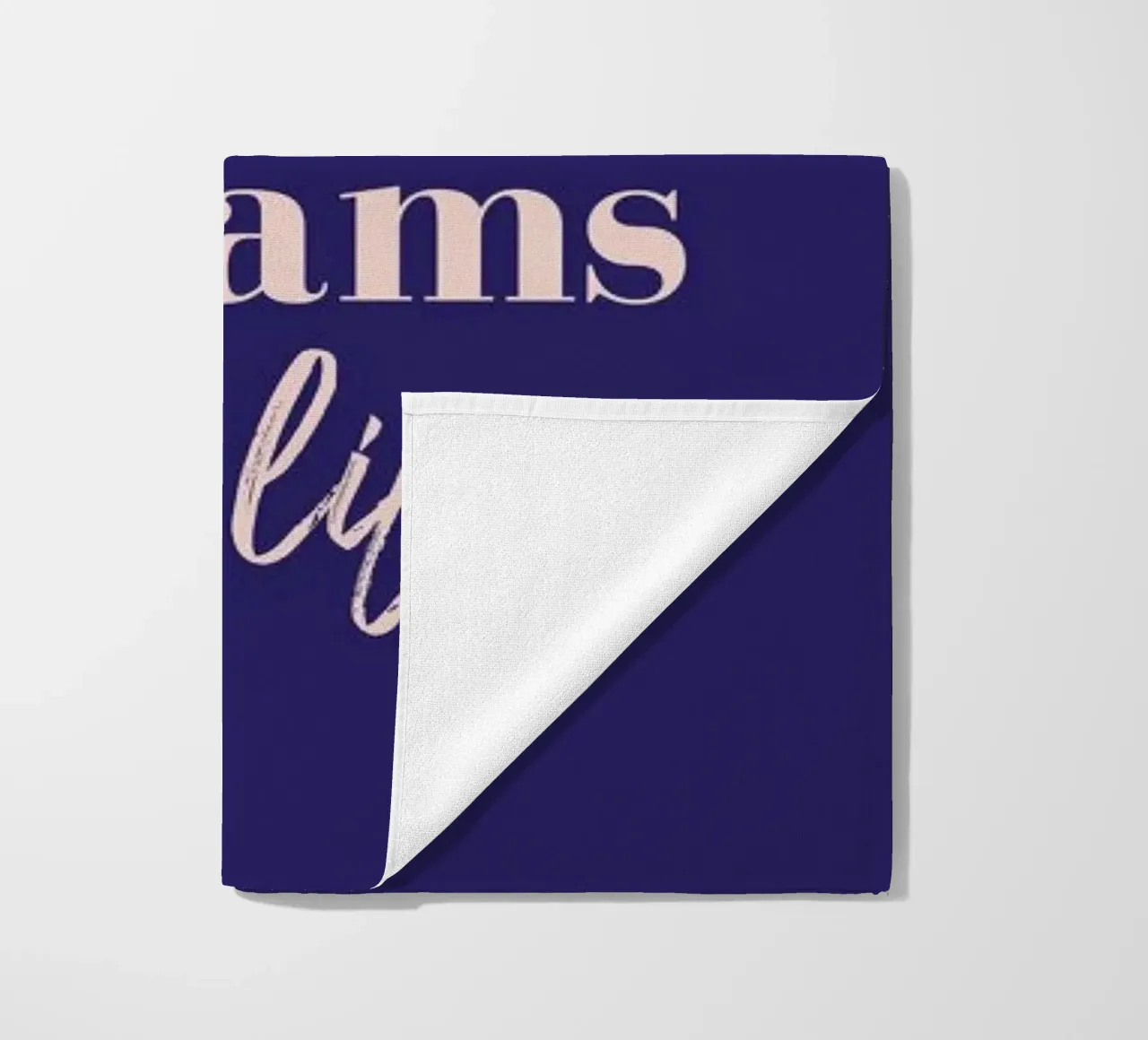 Bring Your Dreams To Life beach towel by daylight design studio
