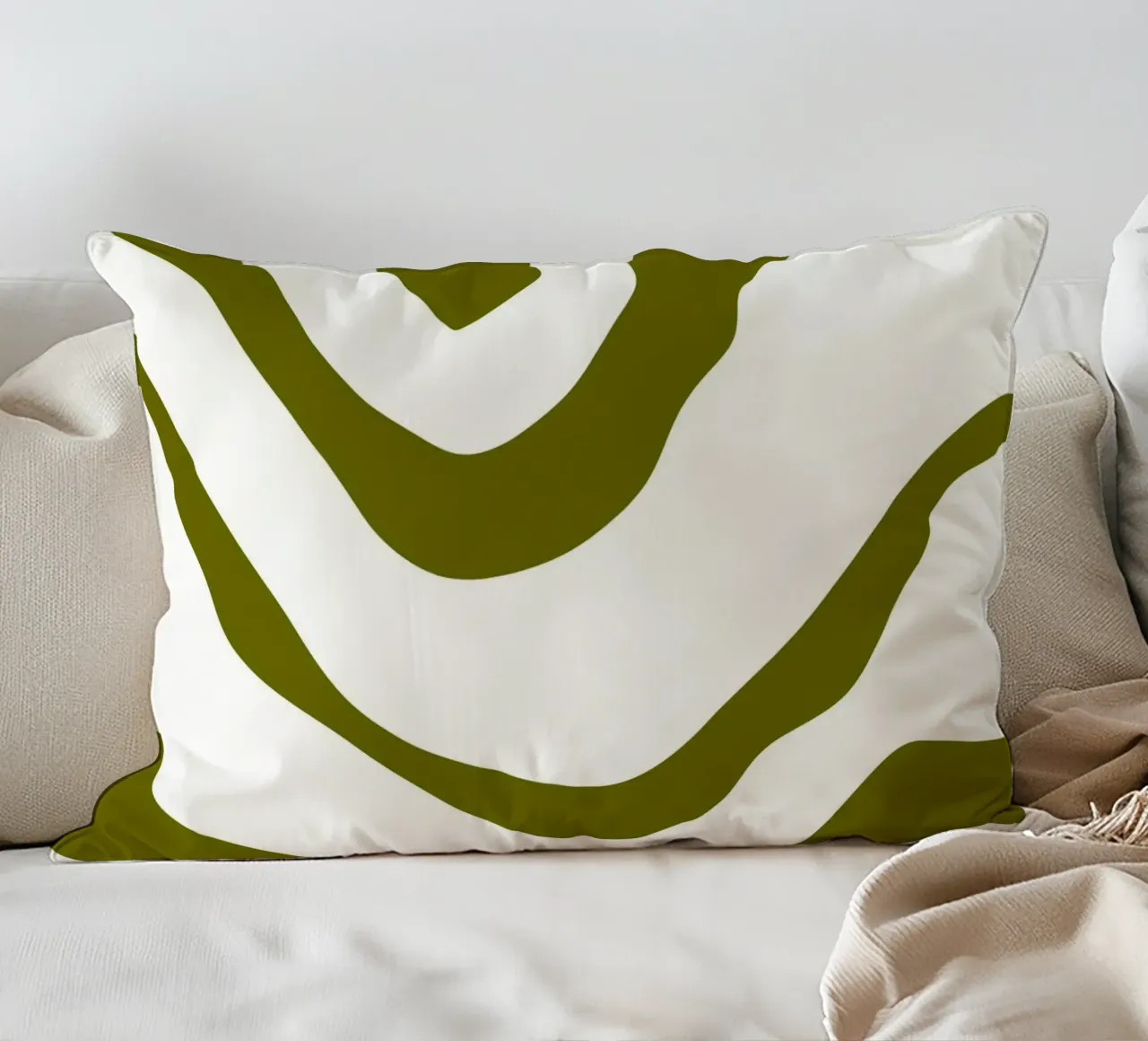 Linea curva cuscino da MODERN NUANCE
