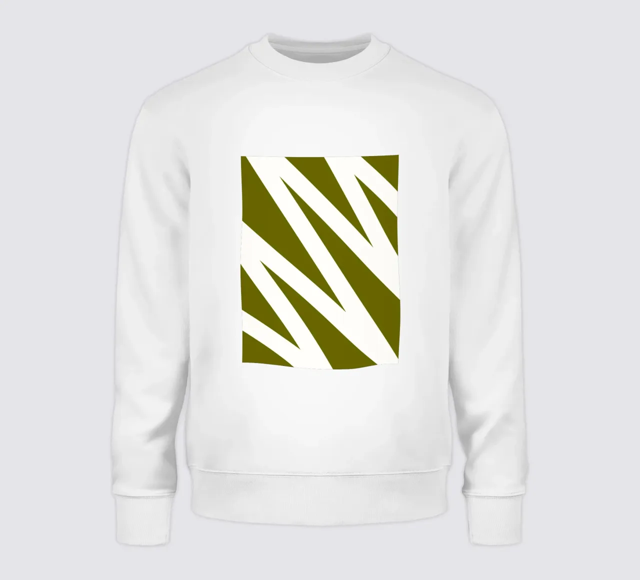 Linea a zig-zag felpa da MODERN NUANCE