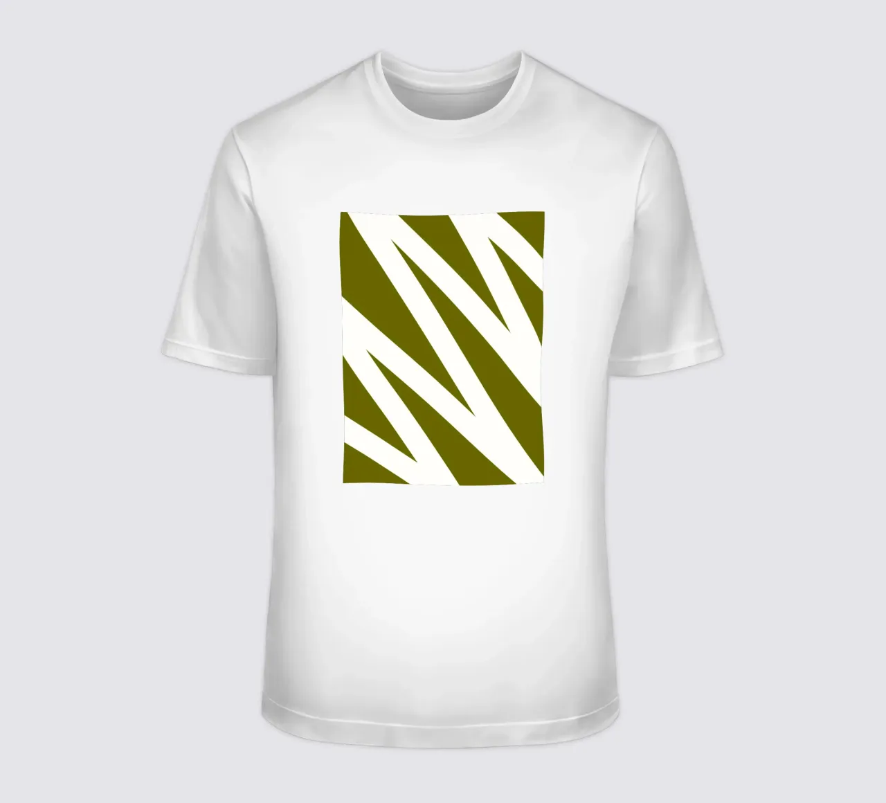 Zigzag Line t-shirt by MODERN NUANCE