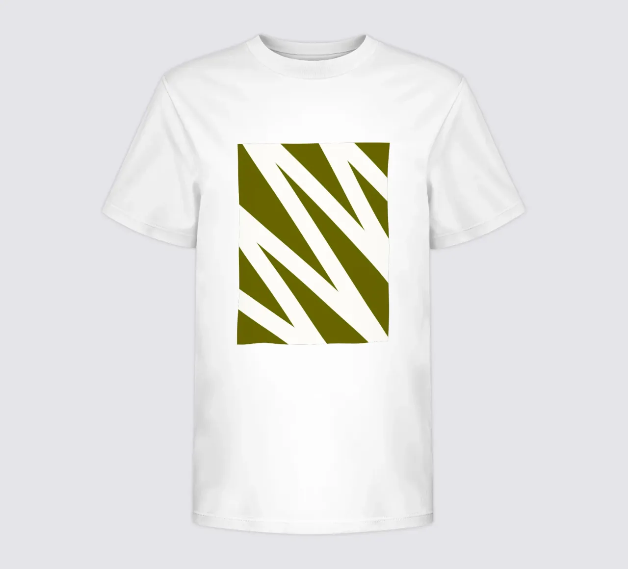 Linea a zig-zag t-shirt bambini da MODERN NUANCE