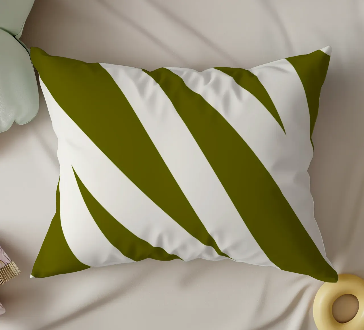 Linea a zig-zag cuscino da MODERN NUANCE