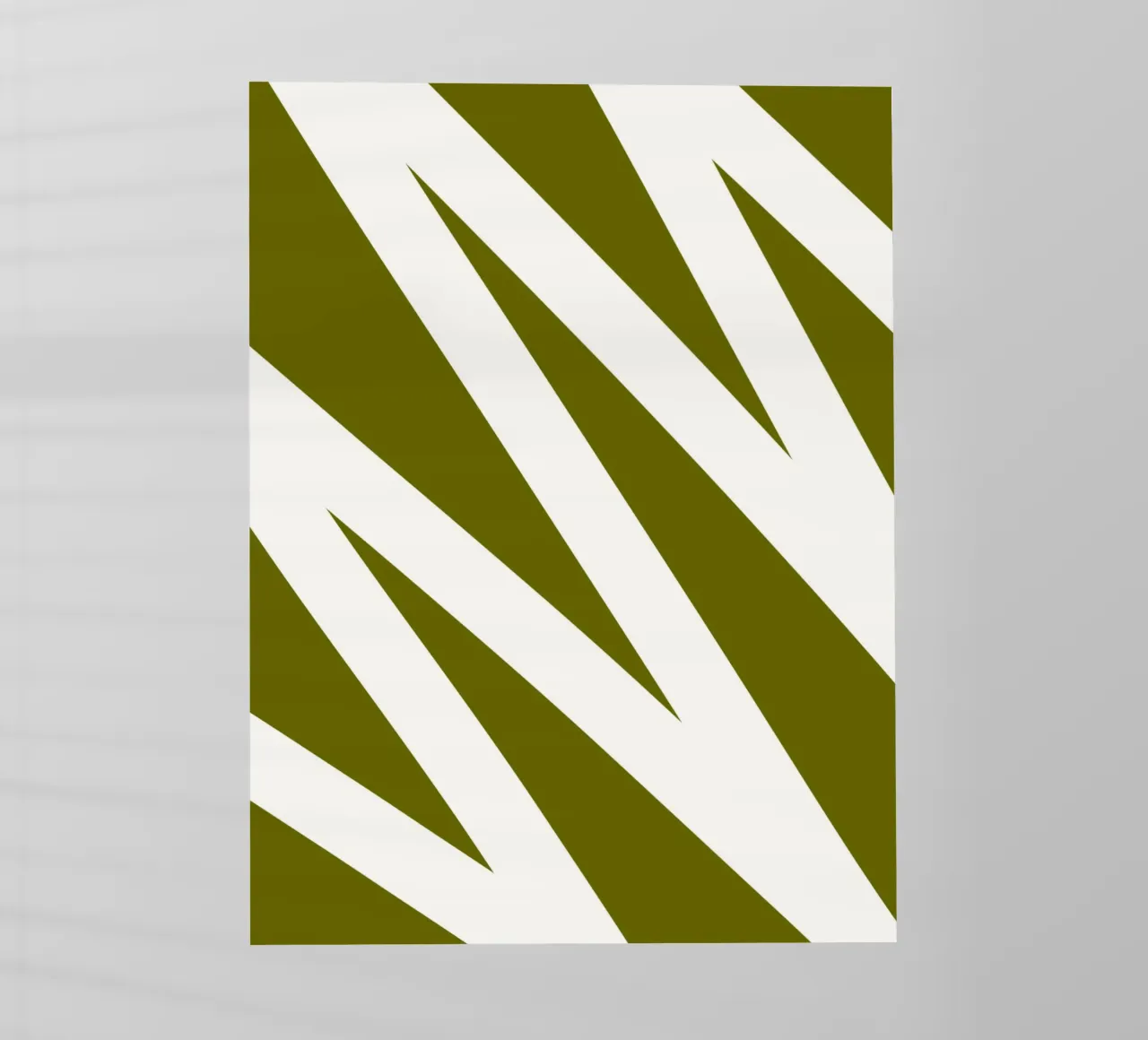 Linea a zig-zag pellicola backlit da MODERN NUANCE