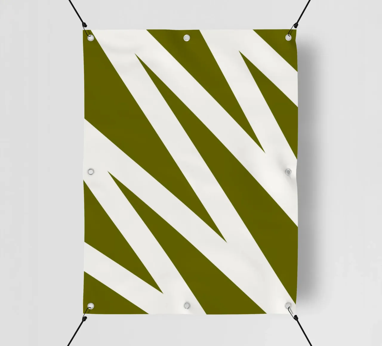 Linea a zig-zag telo in pvc da MODERN NUANCE