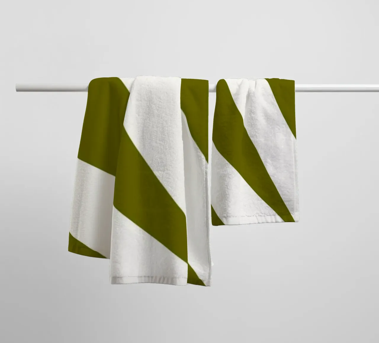 Linea a zig-zag asciugamano da bagno da MODERN NUANCE