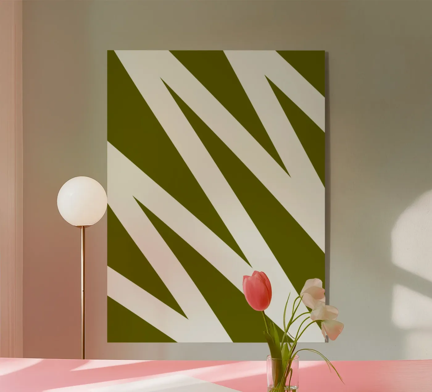 Linea a zig-zag plexiglass da MODERN NUANCE