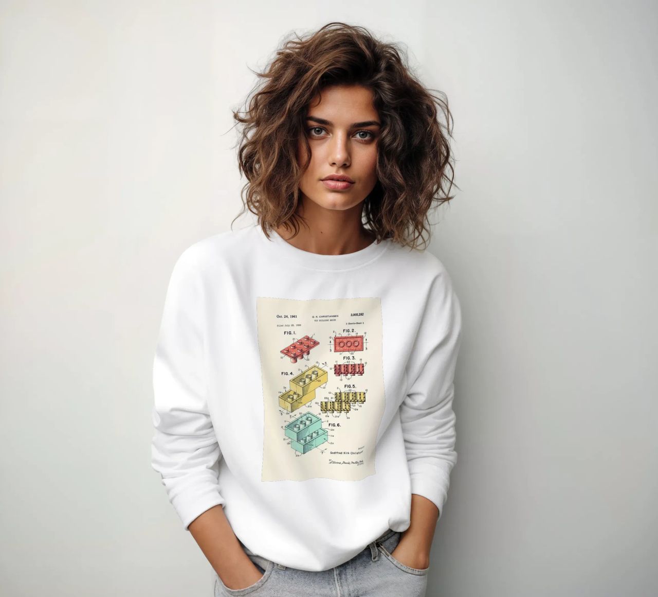 Lego PRINT Colors felpa da Florent Bodart