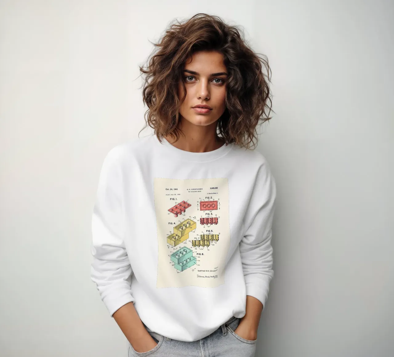 Lego PRINT Colors sweatshirt van Florent Bodart