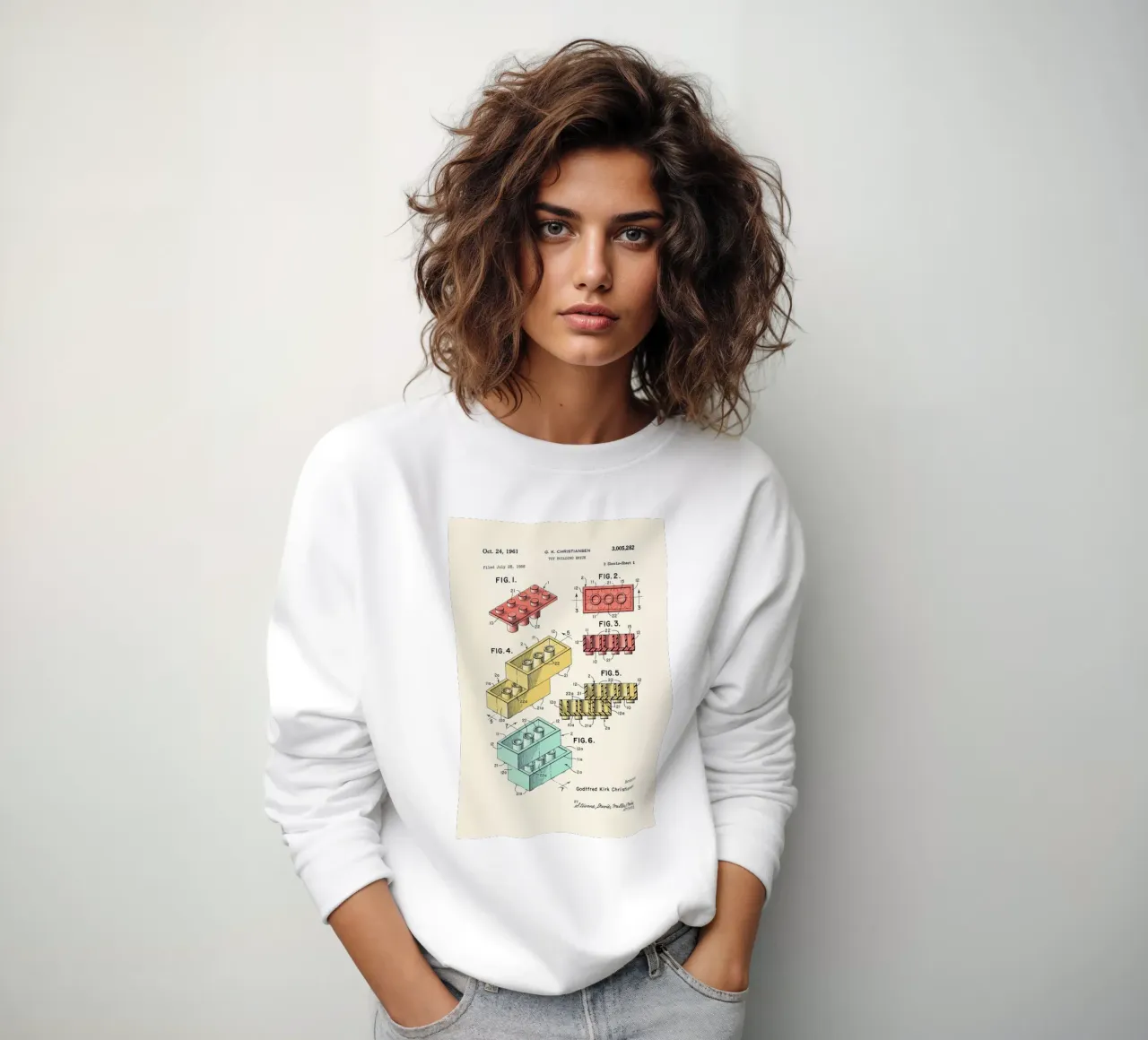Lego PRINT Colors sudadera de Florent Bodart